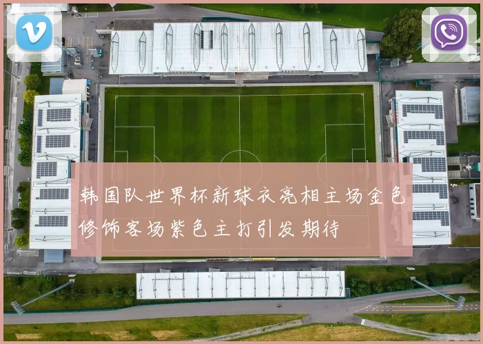 韩国队世界杯新球衣亮相主场金色修饰客场紫色主打引发期待